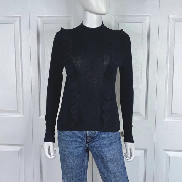 ONLY women's XS black knit  sweater - Picture 3 of 3